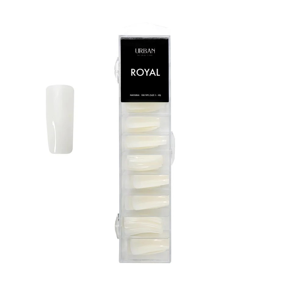 Caixa de Tips Royal Natural 100 un.