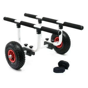 Carrinho Transporte Alumínio ajustável com rodas 26 cm (1.9bar)