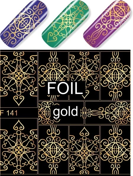 Fashion Slider Foil Gold F141 - Image 2