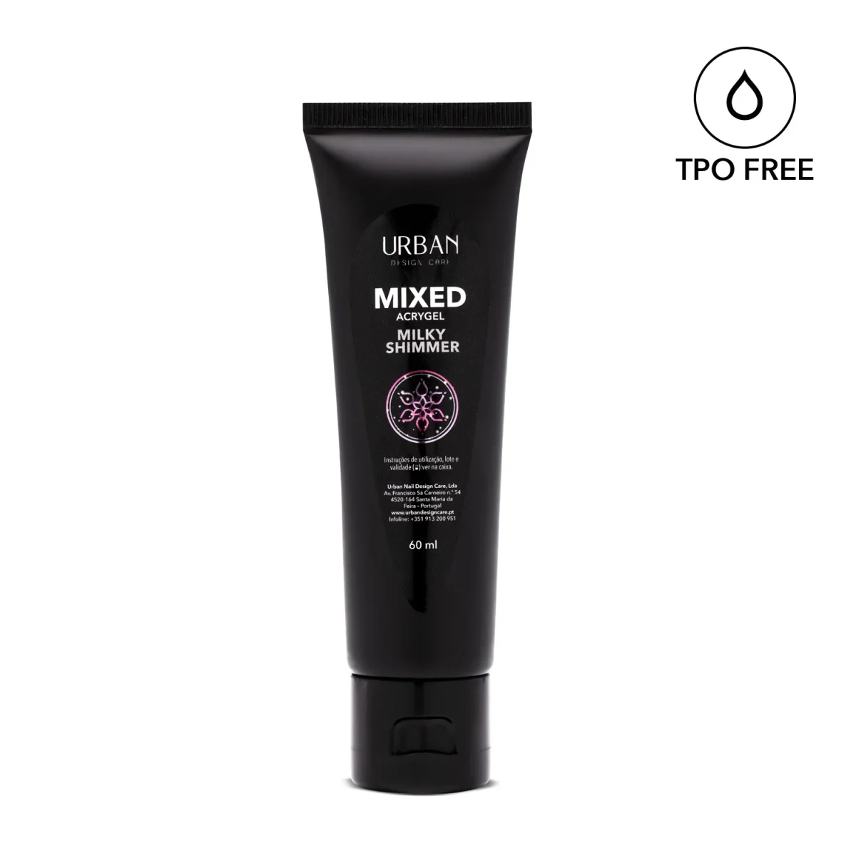 Mixed Acrygel Milky Shimmer 60ml - Image 2