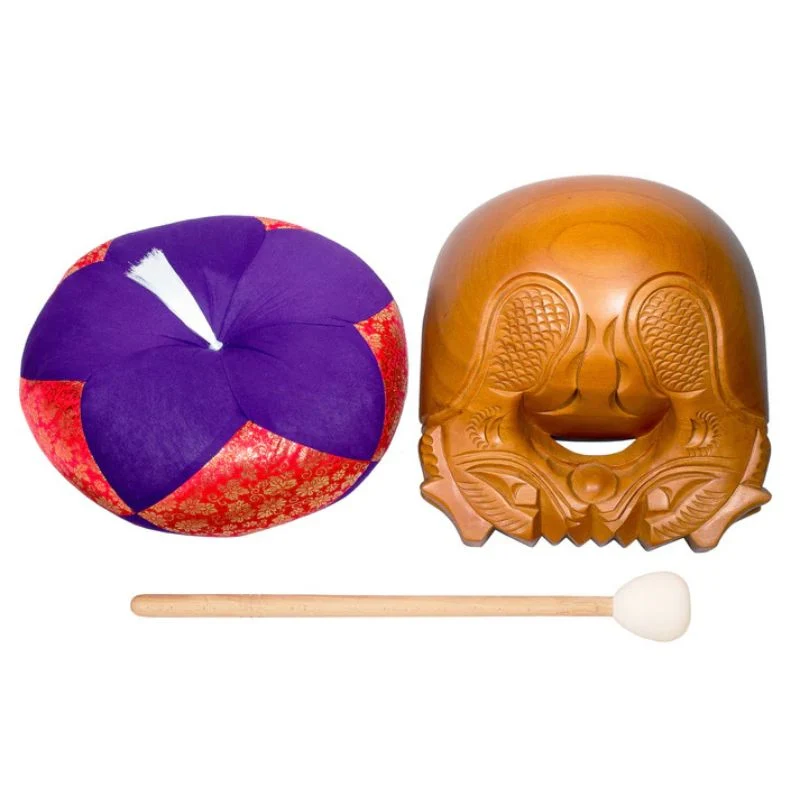Mokugyo em Madeira - 33 cm - Image 4