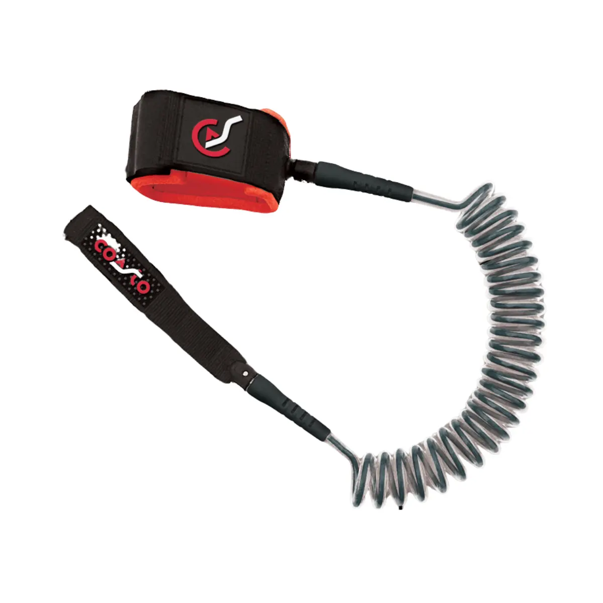 Leash Coasto coiled 10′ com cabo de 8mm