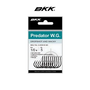 Anzol BKK Predator WG para dropshot e wacky
