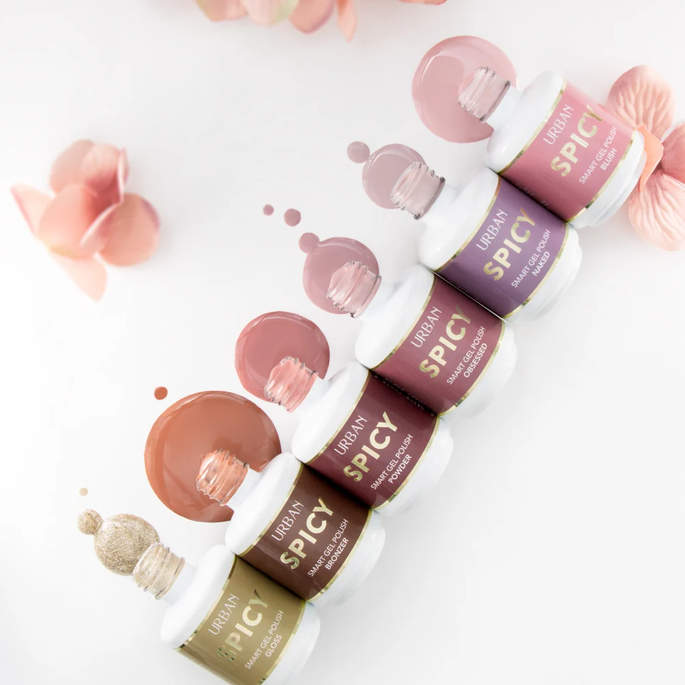 Kit Verniz Gel 6 Cores Smart Spicy 15ml - Image 9