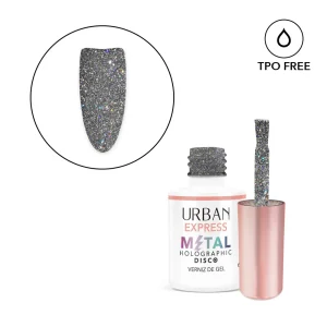 Verniz Gel Express Metal Holographic Disco #1 6ml
