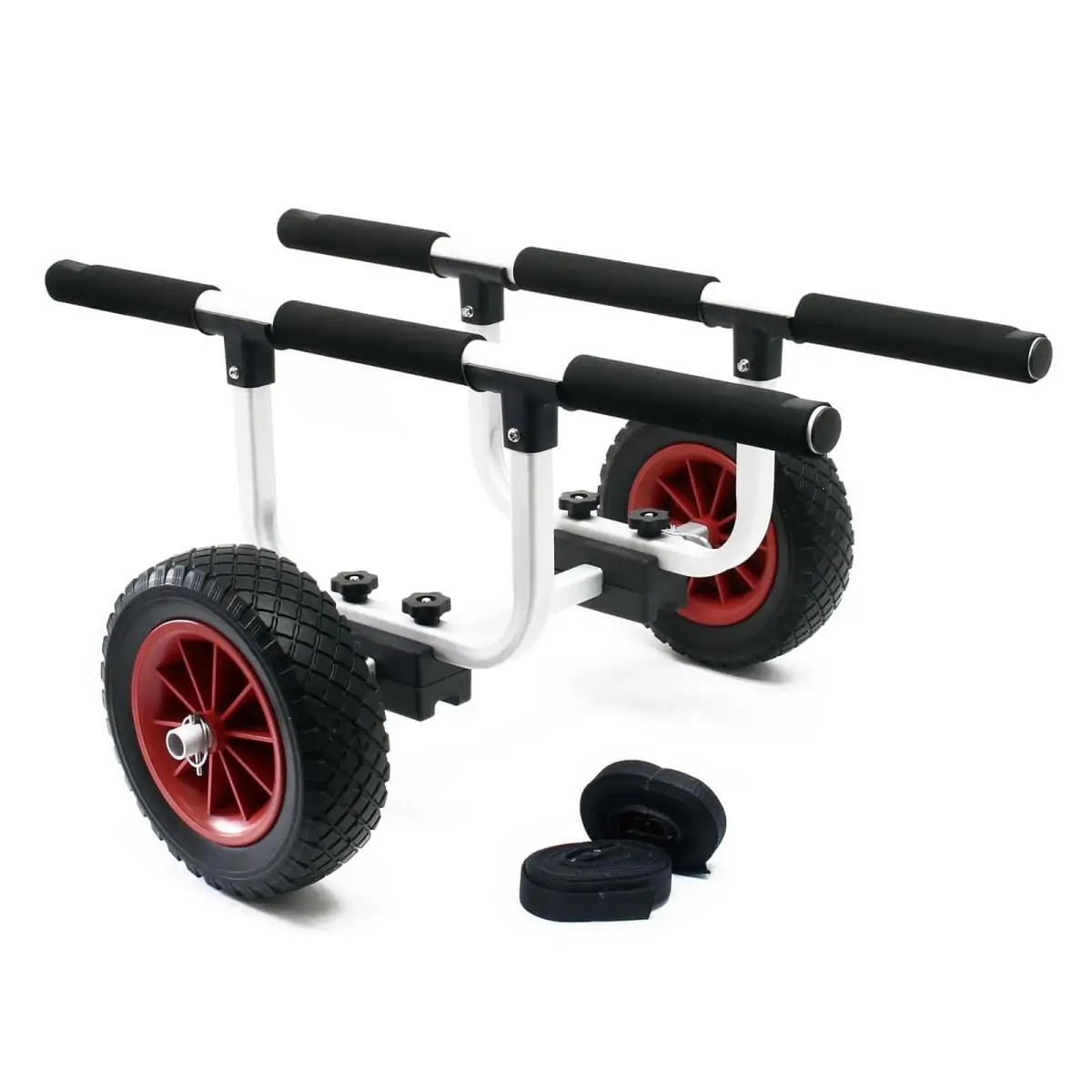 Carrinho Transporte Alumínio ajustável com rodas 25,5cm PU - Image 2