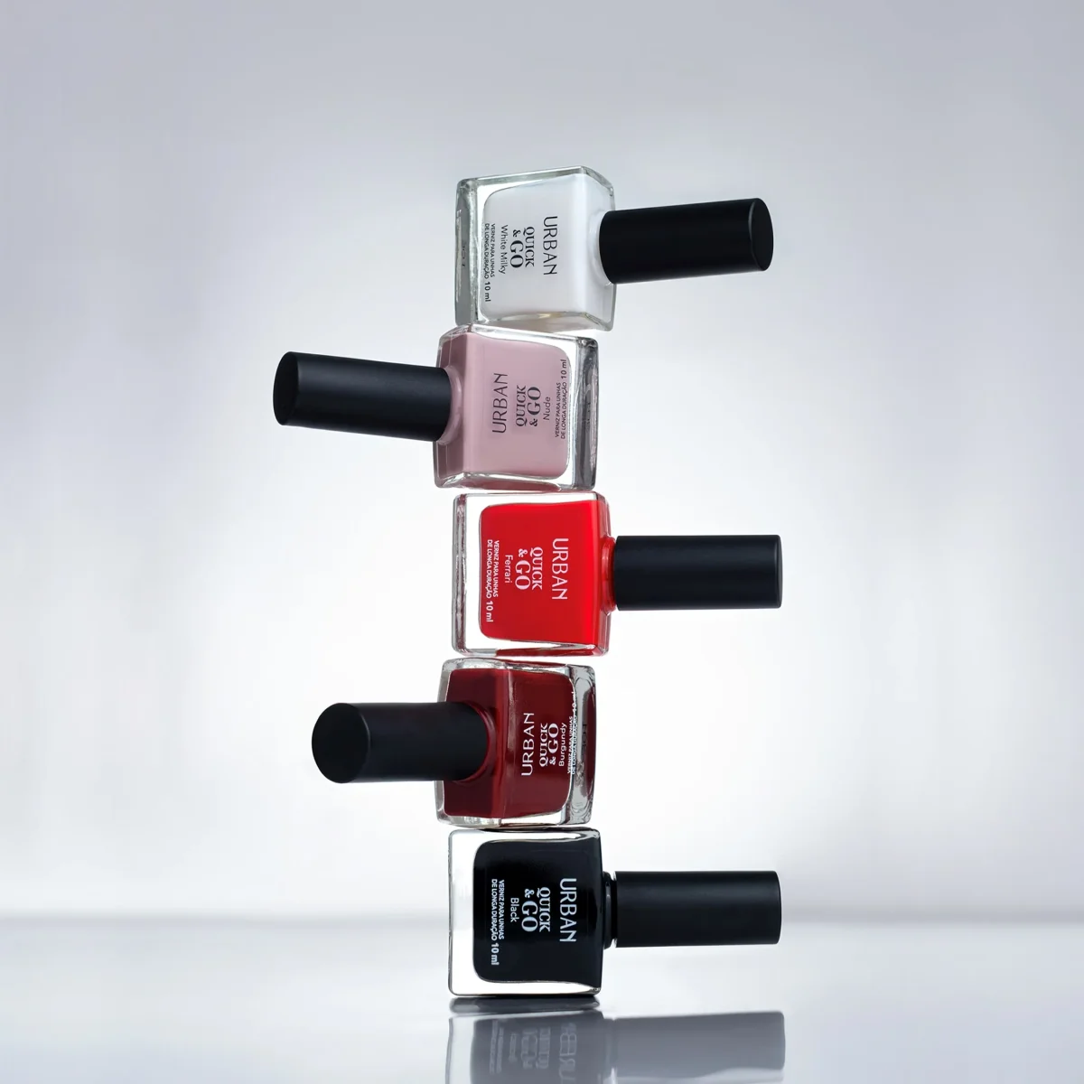 Verniz para Unhas Quick & GO Neon Pink 10ml - Image 4