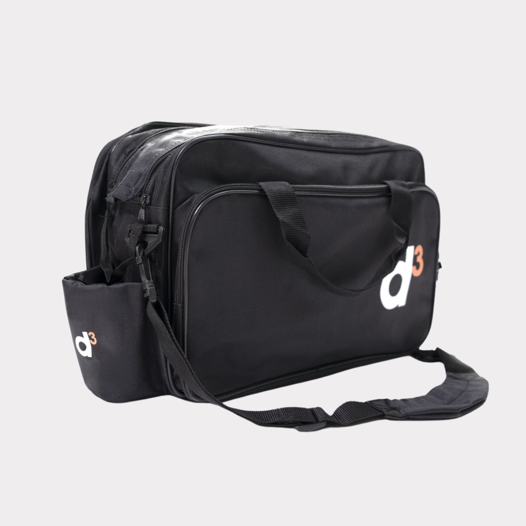 Bolsa de atendimento em campo media nylon preta - Image 2