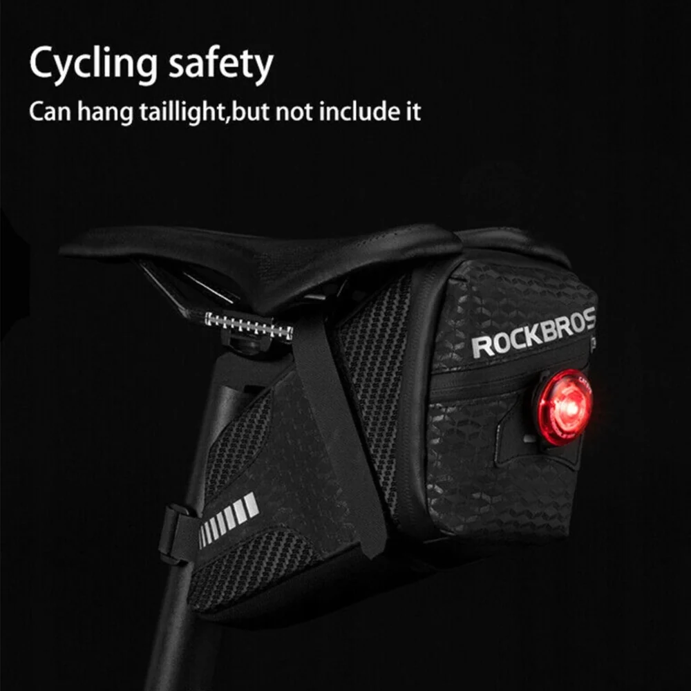 Bolsa de Selim para Bicicleta – Rockbros C29-BK - Image 9