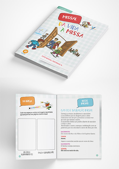 Livro CATEQUIZANDO – No coração de Jesus [3º – Ligações] - Image 3